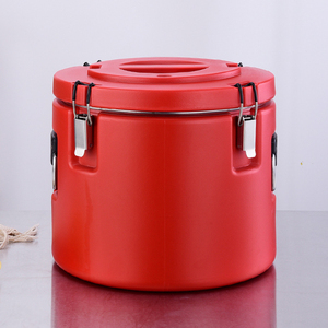 Conteneur de chauffe-aliments isolé à double paroi 10L <span class=keywords><strong>30L</strong></span> Porte-soupe Isolation thermique Conservation du thé au lait Baril pour traiteur - Product Image 6