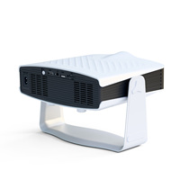 Nouveau projecteur LED portable 2026 FHD intelligent Android 14 avec design innovant à clapet, Wi-Fi pour films de cinéma maison, BT5.1