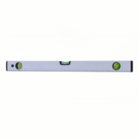 Niveau à bulle en aluminium 300 600 800 1000 mm Argent Haute Précision Magnétique pour Usage Domestique et Industriel, Règle de Nivellement Solide en Fonte