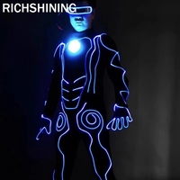 RICHSHINING Combinaison de lumière LED RVB pour costumes de fête Cosplay