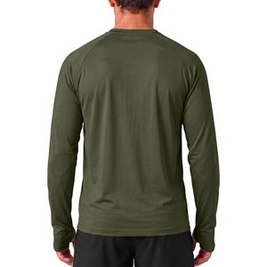 Camisa Deportiva Personalizada de Manga Larga para Hombre, UPF 50, Ligera, de Secado Rápido, con Mangas Raglán, Ropa de Senderismo - Product Image 2
