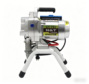 Pistolet pulvérisateur électrique sans air 1500W à succès avec pression maximale <span class=keywords><strong>de</strong></span> 3000 psi, capacité <span class=keywords><strong>de</strong></span> la cuve <span class=keywords><strong>de</strong></span> 2,5 L/MIN, 220V - Product Image 2