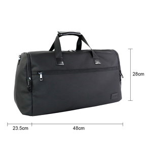 Sac fourre-tout minimaliste en nylon pour les voyages d'affaires, pliable et léger, avec sangle réglable, fermeture éclair, grande capacité - Product Image 2
