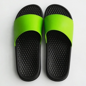 China Market Low Price Black Sole Man Pvc Slipper Blank <b>Slide</b> Beach Sandal Custom logo Terlik Flipflops Designer <b>Slides</b> slippers - Product Image 6