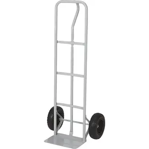 JH-Mech Hand Truck Heavy Duty Sliver Surface avec poignée en boucle pour le déplacement de chariot Remover Hand Truck Trolley