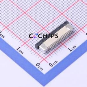 FPC-0.5AS-22PWBH20 FFC/FPC Connector SMD,P=0.5mm Connector Drawer Type Top Contact 22P 0.5mm - Product Image 2