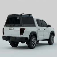 Capot rigide en aluminium de 5,5 à 6,5 pieds pour benne courte, type camping-car, pour Ford F150 Tacoma 2023 2024 2025