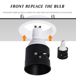 Cho khách sạn thương mại Anti-Glare thiết kế thay đổi độ sáng trần ánh sáng Vòng Đèn Downlight - Product Image 4