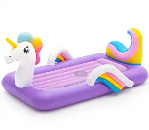 Bestway 67713 Materasso Gonfiabile <span class=keywords><strong>per</strong></span> <span class=keywords><strong>Bambini</strong></span> Dreamchaser Unicorno Comfort con Schienale <span class=keywords><strong>per</strong></span> Arredamento Cameretta - Product Image 1