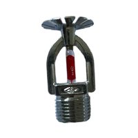 Têtes de sprinklers incendie dissimulées réglables en laiton, installation facile, pour plafonds résidentiels et commerciaux, protection incendie classe A/B