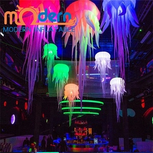 Decoración <span class=keywords><strong>de</strong></span> Escenario <span class=keywords><strong>con</strong></span> Disfraces Personalizados, Lámpara <span class=keywords><strong>de</strong></span> Globo Colgante Inflable <span class=keywords><strong>con</strong></span> Forma <span class=keywords><strong>de</strong></span> Flor <span class=keywords><strong>de</strong></span> <span class=keywords><strong>Medusa</strong></span> LED, <span class=keywords><strong>con</strong></span> Ventilador Incorporado y Luz LED - Product Image 5