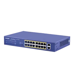 Promoted 150W 18 ports PoE switch 24V for IP camera