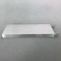 Bloc de refroidissement par eau de radiateur de refroidisseur de liquide en aluminium de l'électronique intelligente 60*160*12mm pour les ventilateurs et le refroidissement efficaces de CPU et de GPU