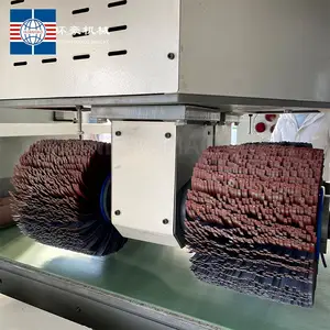 Deburring मशीन उपकरण deburring मशीन के लिए औद्योगिक ब्रश deburring बढ़त गोलाई मशीन