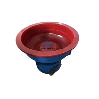 Machine de finition vibratoire sans noyau automatique modèle populaire 95L, polisseuse à tambour vibratoire multifonctionnelle haute rigidité