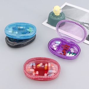 กล่องจัดระเบียบแบบพกพาปรับแต่งได้ 6 ช่อง |   กล่องใส่ยาอเนกประสงค์พร้อมที่เก็บยาสำหรับเดินทางที่ปิดได้อย่างปลอดภัย - Product Image 3