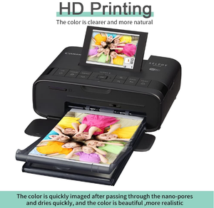 Papier photo A4 brillant compatible avec le papier <span class=keywords><strong>Canon</strong></span> Selphy 3,5'' x 5'' pour <span class=keywords><strong>Canon</strong></span> CP1300 CP1500 CP1200 <span class=keywords><strong>CP1000</strong></span> - Product Image 2
