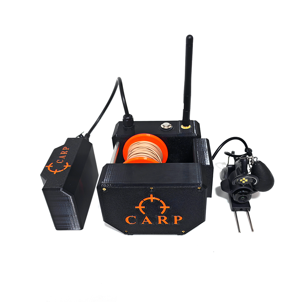 Telecamera Subacquea Per Pesca HD 1080P – IP68, Obiettivo 220°, Cavo 20m, Batteria 8000mAh (8-12h), Visione Notturna A Infrarossi