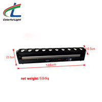 Barre de lumière mobile LED Sharpy Beam 10x40W pour DJ, scène, discothèque, fête, mariage, spectacle en direct, bar, club, éclairage d'effets