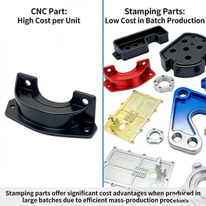 Componenti di Precisione in Alluminio Lavorati a CNC, Produzione Cinese, Parti Metalliche Anodizzate Personalizzate per Macchinari - Product Image 2