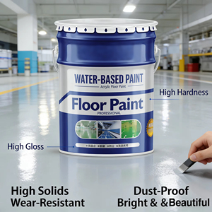 Peinture acrylique pour sols, directement de l'usine, revêtement de sol industriel haute résistance à l'usure pour ateliers - Product Image 3