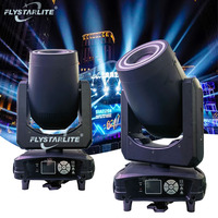 Projecteur de scène à tête mobile LED 200W avec deux anneaux LED pour événements de mariage et DJ