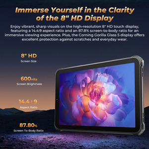 Oukitel rt3 Pro gồ ghề máy tính bảng 8 "HD hiển thị 5150mAh Pin máy tính bảng, <span class=keywords><strong>Android</strong></span> 14 16MP chính máy ảnh IP68 & ip69k - Product Image 5