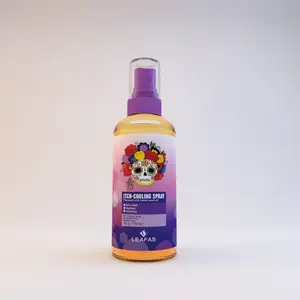 Free sample private label wholesale infused with Argan oil smoothing hair Itch-Cooling Spray with exw price