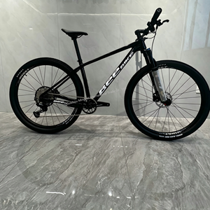 VTT à cadre rigide en carbone de 29 pouces, fourche à suspension en alliage d'aluminium, transmission 1x à 12 vitesses, selle ergonomique, capacité de charge de 120 kg, VTT - Product Image 1