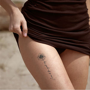 Bxtats Fabriek Custom Waterdicht Zweetbestendig Langdurig <span class=keywords><strong>2</strong></span> Weken Kruidenplant Vruchtensap Semi-Permanente Tattoo Sticker - Product Image 3