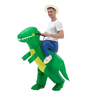 Disfraz Inflable de Dinosaurio de Dibujos Animados para Ciclismo, Accesorio para Fiestas, Actuaciones, Festivales, Diversión para Cosplay, Modelo 003 - Product Image 3