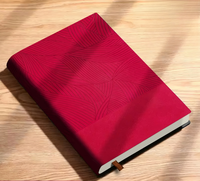 Journal de mouton en cuir souple d'affaires haut de gamme cahier A3 fil couture épaissi coffret cadeau Logo imprimé personnalisé