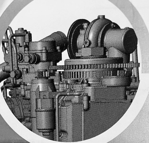 Motor de 4000 rpm para Yate de Fibra de Vidrio, Nuevo y Usado, Arranque Manual, 2 y 4 Tiempos, para Barco - Product Image 3