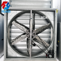 Ventilateur d'évacuation axial industriel réglable 48/50/56 pouces |   Ventilateur de refroidissement pour entrepôt, serre, poulailler et usage domestique