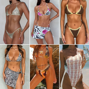 Conjunto <span class=keywords><strong>de</strong></span> Bikini <span class=keywords><strong>de</strong></span> Alta Calidad <span class=keywords><strong>para</strong></span> <span class=keywords><strong>Mujer</strong></span> 2026, Traje <span class=keywords><strong>de</strong></span> <span class=keywords><strong>Baño</strong></span> con Cuello Halter y Ropa <span class=keywords><strong>de</strong></span> Playa, Envío Aleatorio, Conjunto Sexy <span class=keywords><strong>de</strong></span> Dos Piezas, Corte Regular - Product Image 4