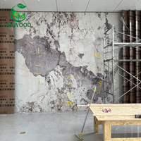 Panneau mural en pvc imperméable de bonne qualité en usine, feuille de marbre UV, étanche