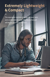 Écouteurs sans fil double mode ODM/OEM, casque antibruit <span class=keywords><strong>pour</strong></span> les réunions en ligne et la télévision 2.4g + B T - Product Image 6