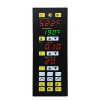 Controlador de Temperatura para Horno de Cocina MEIKONG de Alta Calidad, Termostato con Botón Giratorio Grande, Clasificación IP65, Pantalla LED
