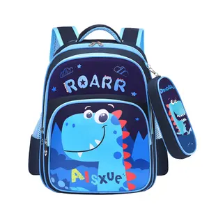 Cartoon Sacs Decole Cute Light-Weight Ridge Protector Estuche para lápices para niños Mochila escolar