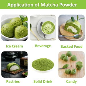 Polvo de té instantáneo verde Matcha de grado M3 a granel adelgazante té verde Matcha en polvo certificado Halal envasado al vacío 5KG envasado - Product Image 4