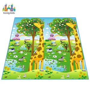 Konig Kids Hot Selling EVA Carpet 120*180cm Baby Playing Mat Kids Rug Infant Crawling Mat Roll Foam Play Mat