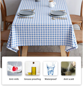 Nappe De Table Plastique Manteles Por Mayoreo Mesa Vinyl Plastic Pvc Table Cloth Cover Plastic Picnic Pvc Printed <b>Tablecloth</b> - Product Image 4
