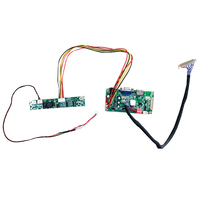 Panel LCD DV240FBM-NB0 Original baru 24 inci, Layar LCD IPS 1920*360, Kit papan kontroler LVDS ke HD-MI untuk periklanan