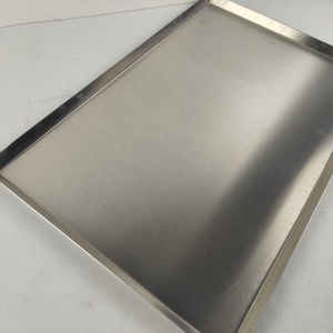 Teglie extra large <span class=keywords><strong>in</strong></span> acciaio inossidabile, facili da pulire, per <span class=keywords><strong>pizza</strong></span>, torte, pane, teglie da <span class=keywords><strong>forno</strong></span> ecologiche e adatte anche per uso chirurgico. - Product Image 1