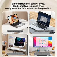 Kabel Ethernet USB 3.0 USB C 2m 2 in 1 1000 Mbps Kabel Ethernet Usb Tipe C ke RJ45 untuk Tablet Laptop Desktop