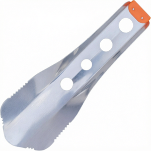 Pelle en métal multifonction avec quatre trous, poignée en D, qualité industrielle, outil de jardinage extérieur - Product Image 1