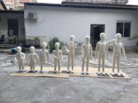 Mannequin gonflable corps entier pour enfants, bras rotatifs souples et pliables, pour vitrine de magasin de vêtements
