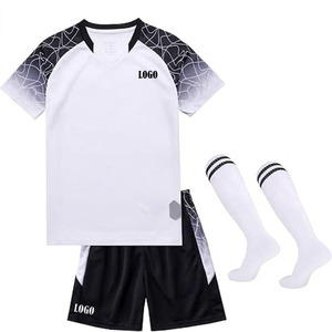 Qualité d'exportation Maillot de football de style équipe Uniformes d'équipe officiels Impression de logo personnalisé Prix de gros direct usine 100% polyester - Product Image 1
