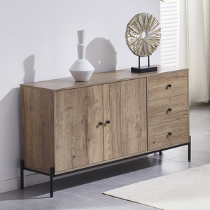 Giao diện điều khiển tủ gỗ trong nhà đồ nội thất nhà bếp gỗ tủ gỗ hai cửa ba ngăn kéo tường sideboards - Product Image 3