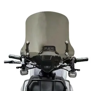 Ready to ship upgrade Motorcycle crystal windshield for Tank BWS 125 CC 150CC 200CC motorcycle accesorios